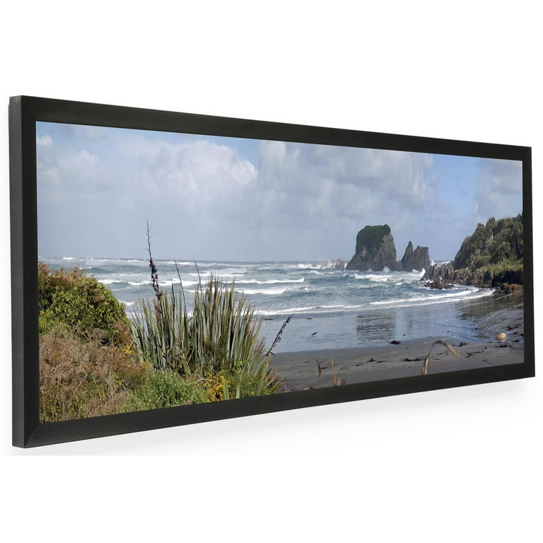 30'' x 12'' PANORAMIC WOOD PICTURE PHOTO POSTER FRAME with GLASS